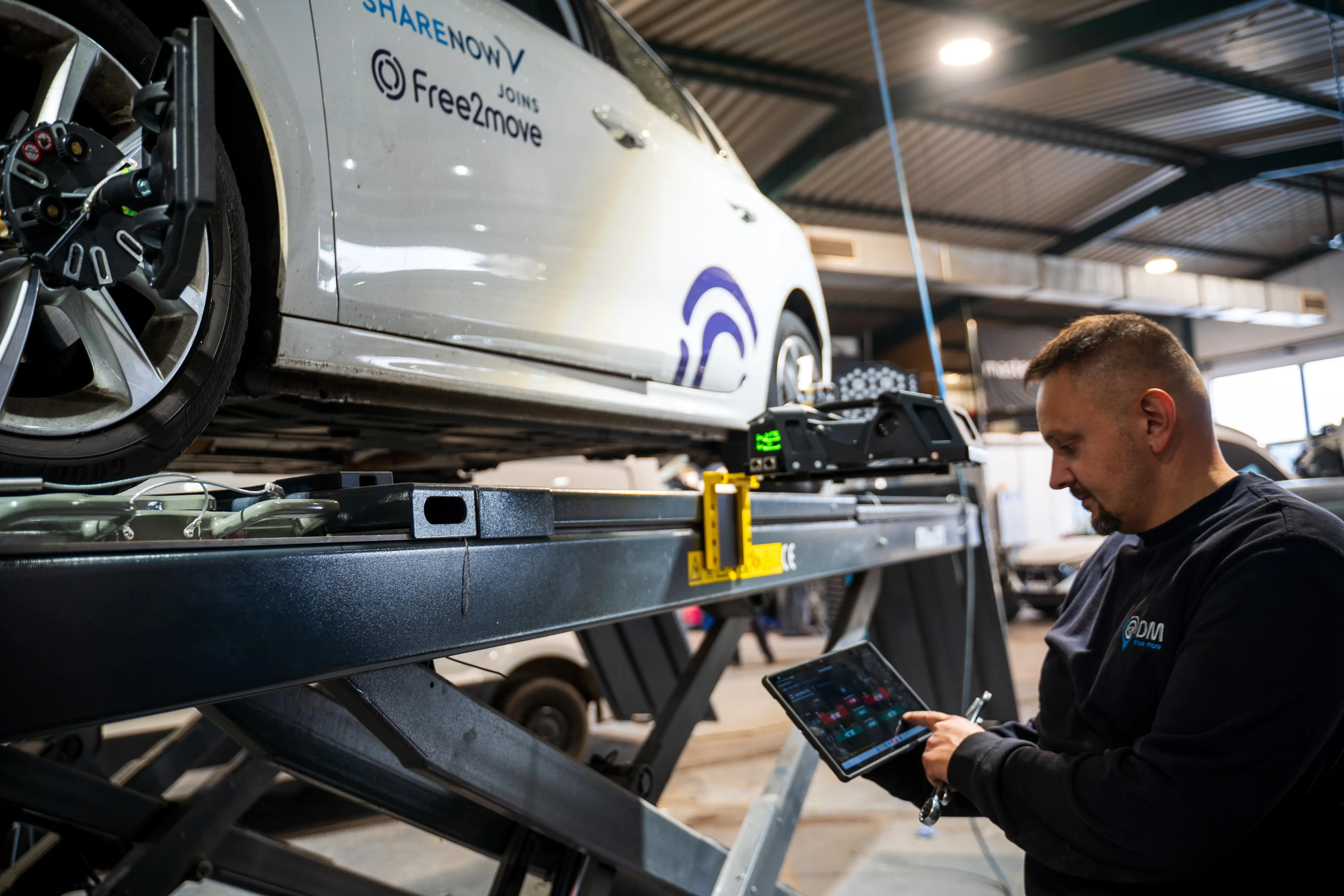 KFZ-Service – Fahrzeugannahme