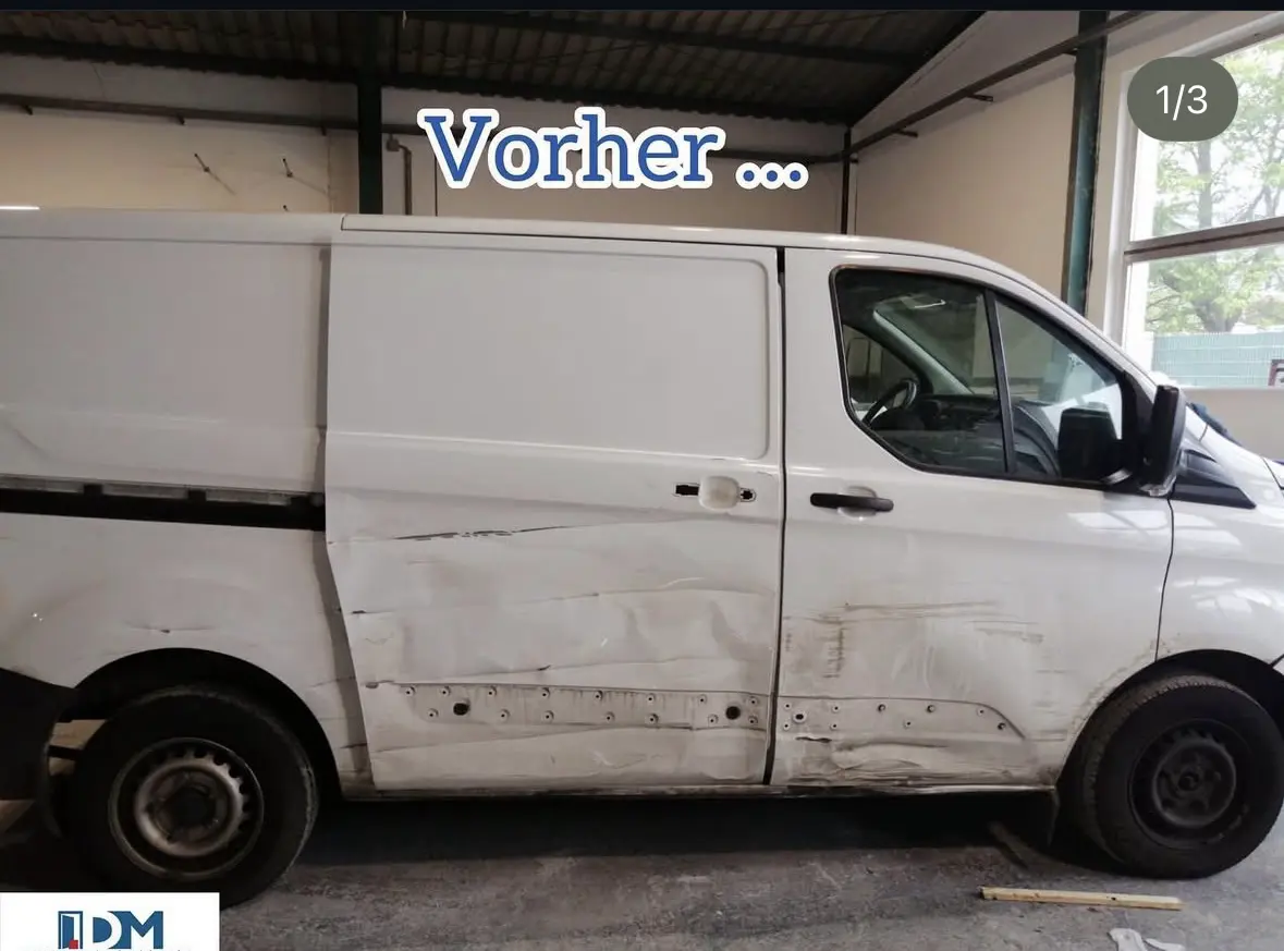 Vorher – Beschädigung