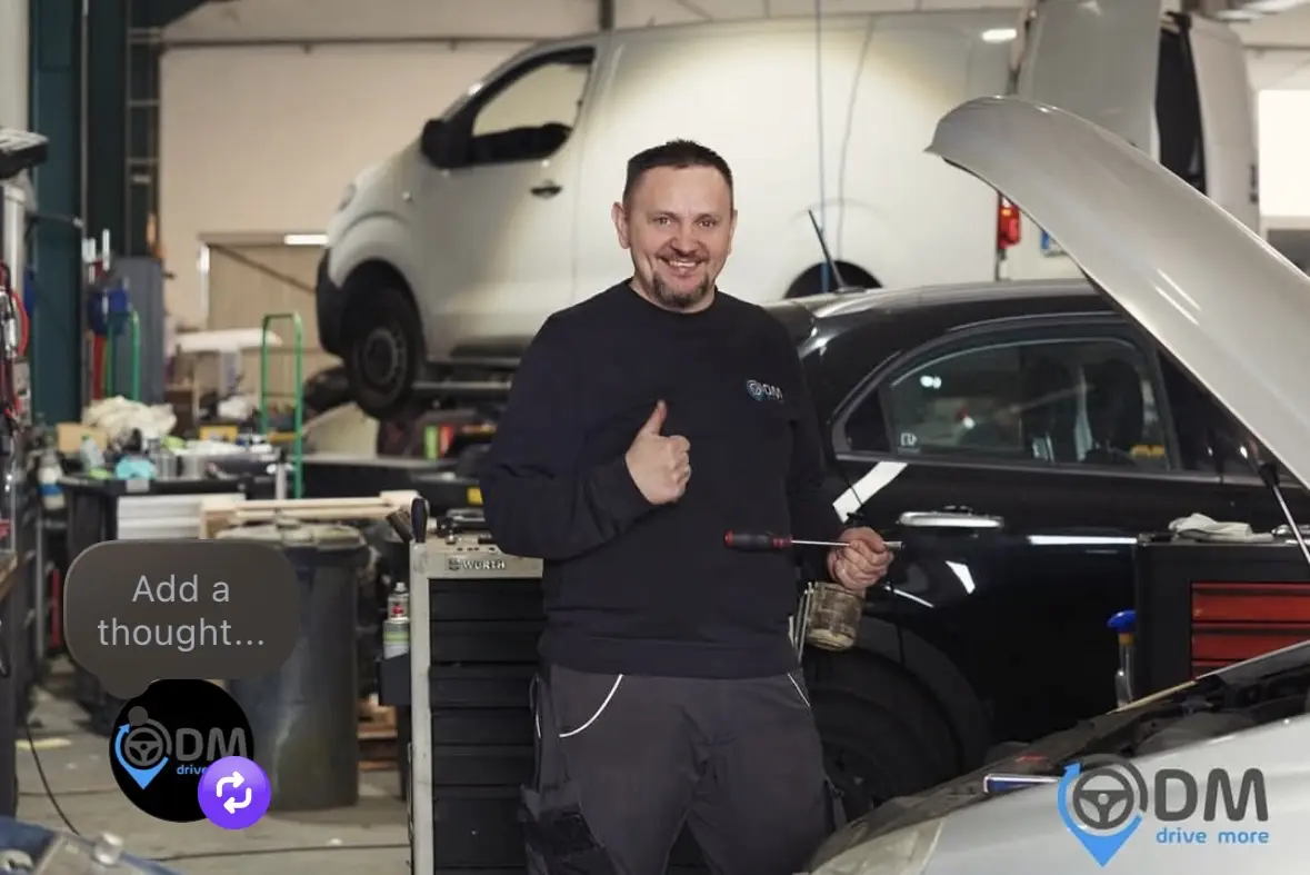 Zufriedener Kunde bei Drive More